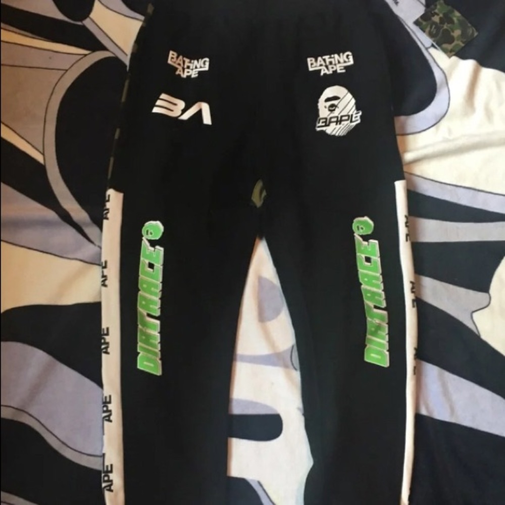 BAPE Dirt Race Pants !!! RESERVED for kstarksiv!!!